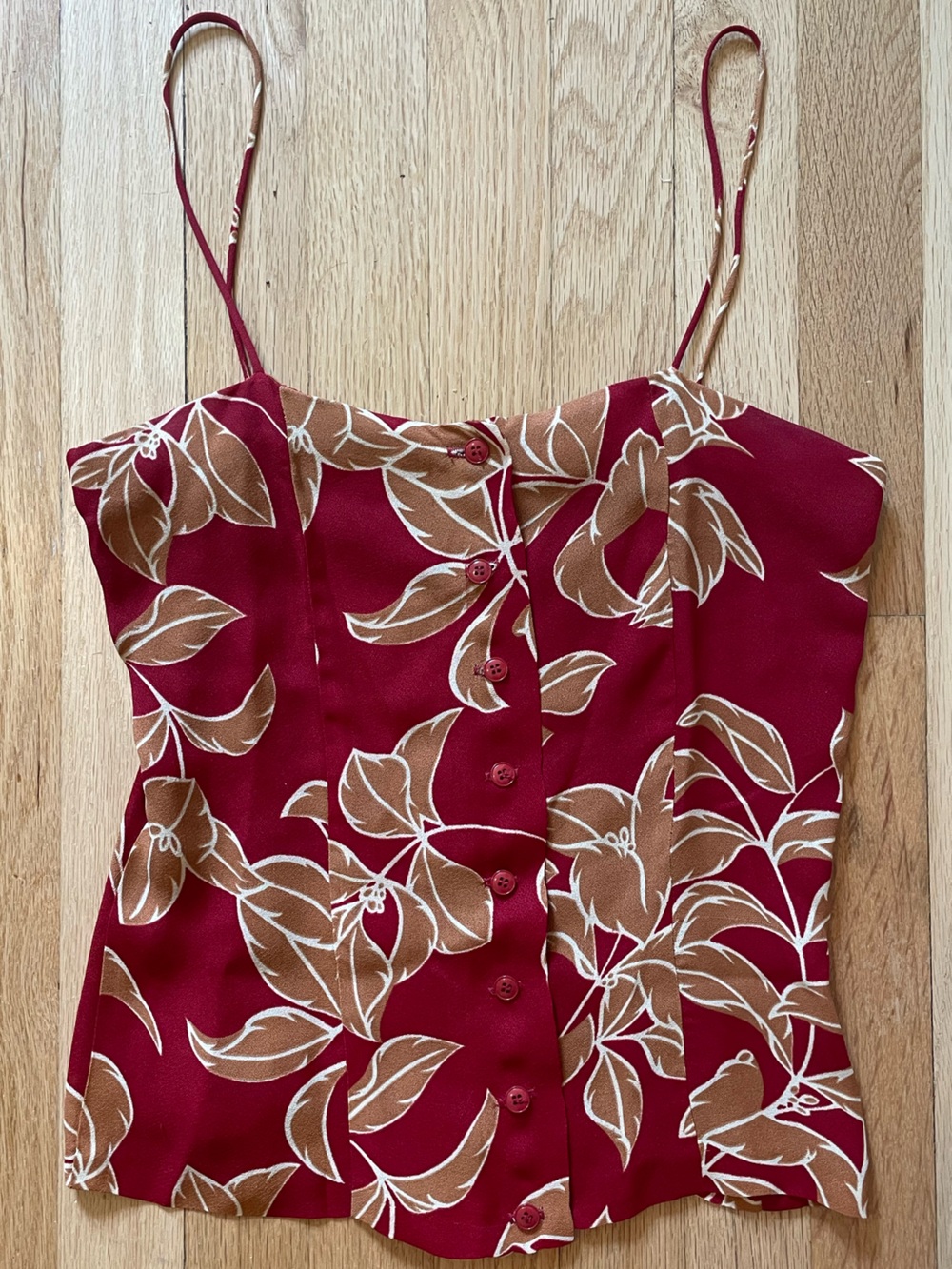 Vintage Button Tank 🐞 - Picture 2 of 4